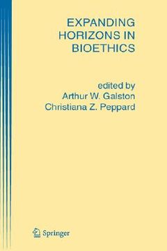 portada expanding horizons in bioethics (en Inglés)