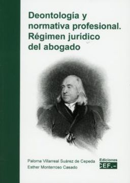 portada Deontología y Normativa Profesional. Régimen Jurídico del Abogado (in Spanish)