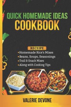 portada Quick Homemade Ideas Cookbook (en Inglés)