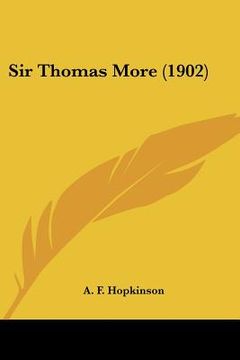 portada sir thomas more (1902) (en Inglés)