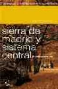 portada Sierra De Madrid Y Sistema Central, 26 Itinerarios A Pie (in Spanish)