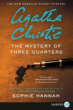 portada The Mystery of Three Quarters: The new Hercule Poirot Mystery (Hercule Poirot Mysteries) 