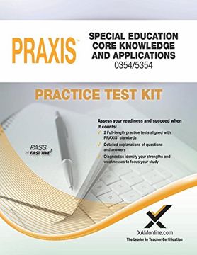 portada Praxis Special Education Core Knowledge and Applications 0354/5354 Practice Test Kit