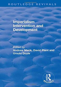 portada Imperialism Intervention and Development (Routledge Revivals) (en Inglés)