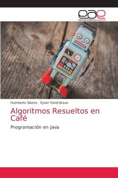 portada Algoritmos Resueltos en Café: Programación en Java