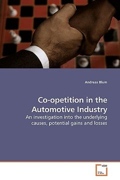 portada co-opetition in the automotive industry (en Inglés)