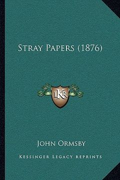 portada stray papers (1876) (en Inglés)