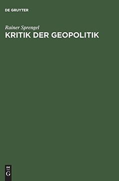 portada Kritik der Geopolitik (en Alemán)