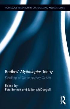 portada barthes "mythologies" today: readings of contemporary culture (en Inglés)