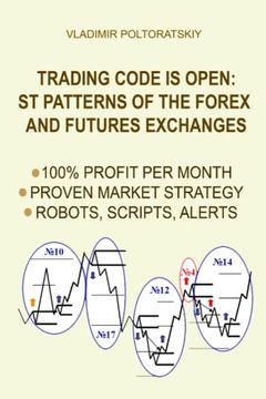 portada Trading Code is Open: St Patterns of the Forex and Futures Exchanges, 100% Profit per Month, Proven Market Strategy, Robots, Scripts, Alerts (Forex, Forex Trading, Forex Strategy, Futures Trading) (in English)