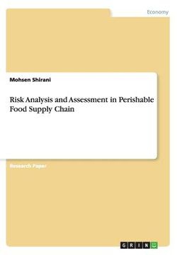 portada Risk Analysis and Assessment in Perishable Food Supply Chain (en Inglés)