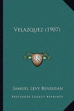 portada velazquez (1907) (en Inglés)