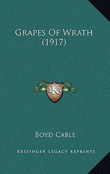 portada grapes of wrath (1917) (en Inglés)