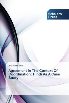portada Agreement in the Context of Coordination: Hindi as a Case Study