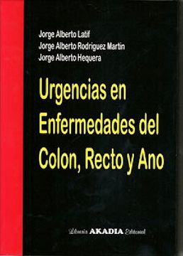 portada Urgencias en Enfermedades del Colon, Recto y Ano (in Spanish)