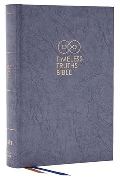 portada Timeless Truths Bible: One Faith. Handed Down. For all the Saints. (Net, Gray Hardcover, Comfort Print) (in English)