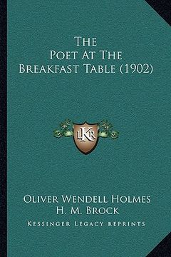 portada the poet at the breakfast table (1902) (in English)