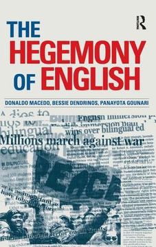 portada the hegemony of english (en Inglés)