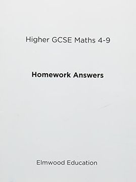 portada Higher GCSE Maths 4-9 Homework Answers (Essential Maths)