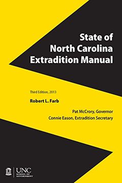 portada State of North Carolina Extradition Manual (in English)