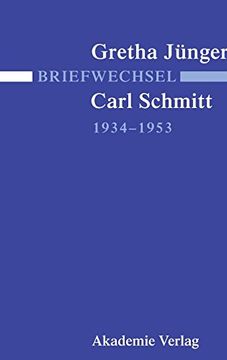 portada Briefwechsel Gretha Jünger und Carl Schmitt 1934-1953 