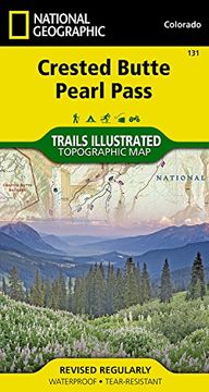portada Crested Butte, Pearl Pass (National Geographic Trails Illustrated Map)