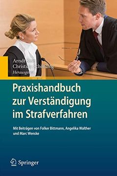 portada Praxishandbuch zur Verständigung im Strafverfahren (in German)