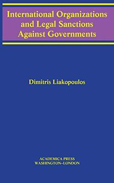 portada International Organizations and Legal Sanctions Against Governments (w. B. Sheridan law Books)