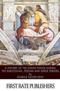 portada A History of the Jewish People during the Babylonian, Persian and Greek Periods