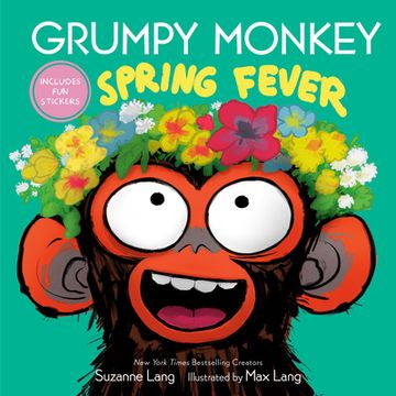 portada Grumpy Monkey Spring Fever: Includes Fun Stickers!