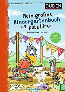 portada Mein Großes Kindergartenbuch mit Rabe Linus (en Alemán)