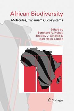 portada african biodiversity: molecules, organisms, ecosystems (en Inglés)