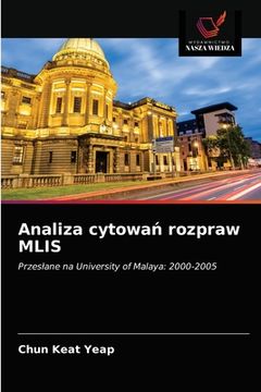 portada Analiza cytowań rozpraw MLIS (in Polaco)
