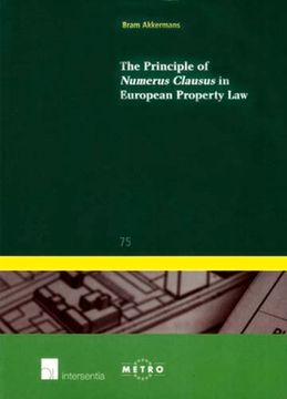 The Principle of Numerus Clausus in European Property Law (en Inglés)