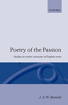 portada Poetry of the Passion: Studies in Twelve Centuries of English Verse (en Inglés)