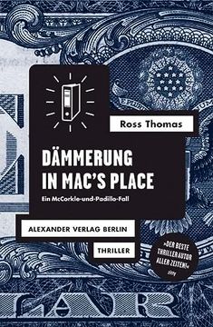 portada Dämmerung in Mac's Place: Ein Mccorkle-Und-Padillo-Fall. Polit-Thriller (en Alemán)