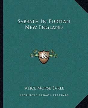 portada sabbath in puritan new england (in English)