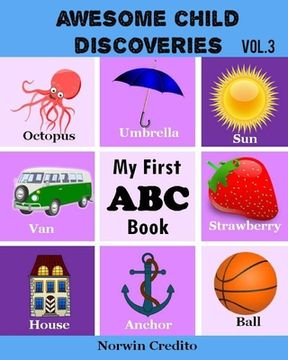 portada Awesome Child Discoveries: My First ABC Book (en Inglés)