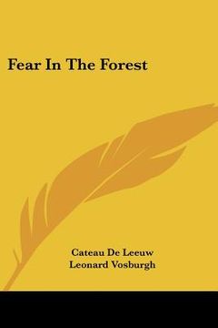 portada fear in the forest (en Inglés)