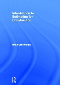 portada introduction to estimating for construction