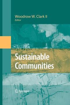 portada Sustainable Communities (en Inglés)