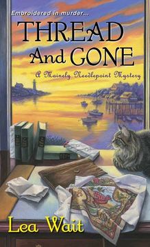 portada Thread and Gone (a Mainely Needlepoint Mystery) (in English)