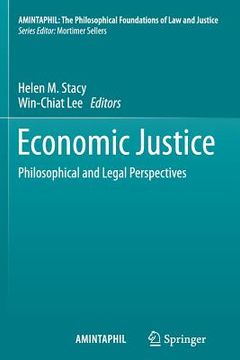 portada Economic Justice: Philosophical and Legal Perspectives (in English)