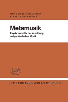 portada Metamusik: Psychosomatik der Ausübung Zeitgenössischer Musik (in German)