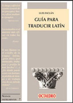 portada Guía para traducir latín (Nuevos instrumentos)