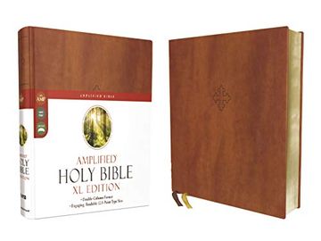 portada Amplified Holy Bible, xl Edition, Leathersoft, Brown 