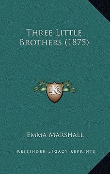 portada three little brothers (1875) (en Inglés)