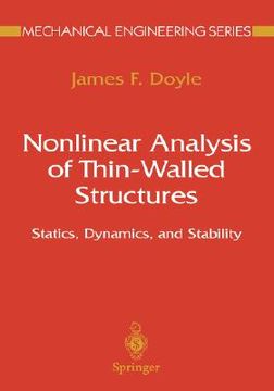 portada nonlinear analysis of thin-walled structures: statics, dynamics, and stability