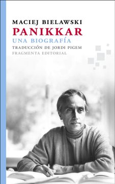 portada Panikkar: Una Biografía (in Spanish)