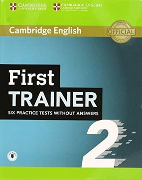 portada First Trainer 2 six Practice Tests Without Answers With Audio (en Inglés)